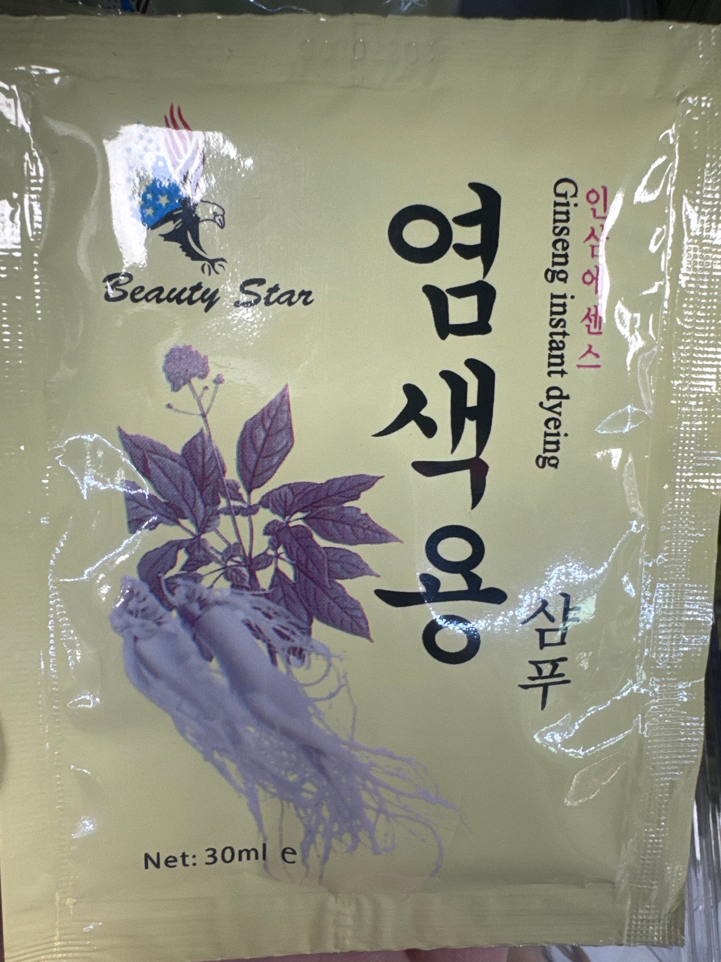 Beauty Star Gingseng Instant Dyeing (Bag)