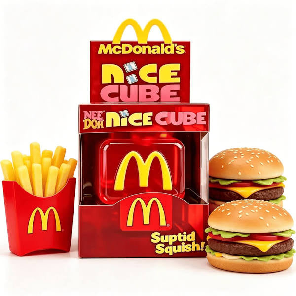 Mc Donalds Nice Cube NeeDoh