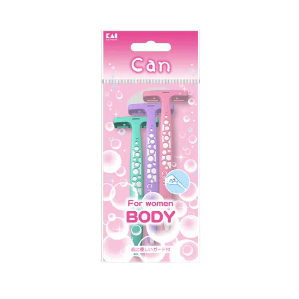 Kai Can Razor for Women Body 3 pcs