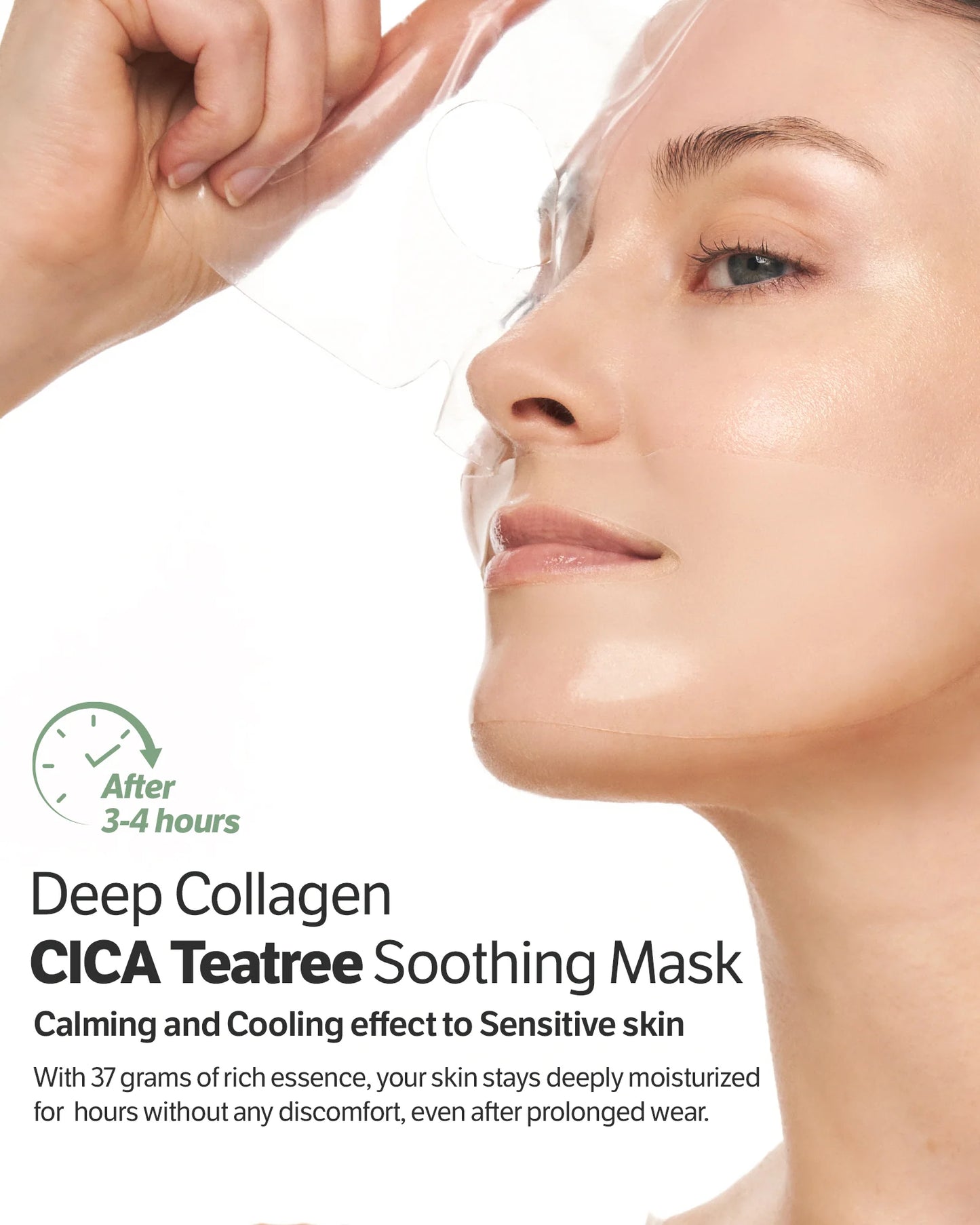 Sungboon Editor Deep Collagen CiCa Teatree Hydrating Mask 37g