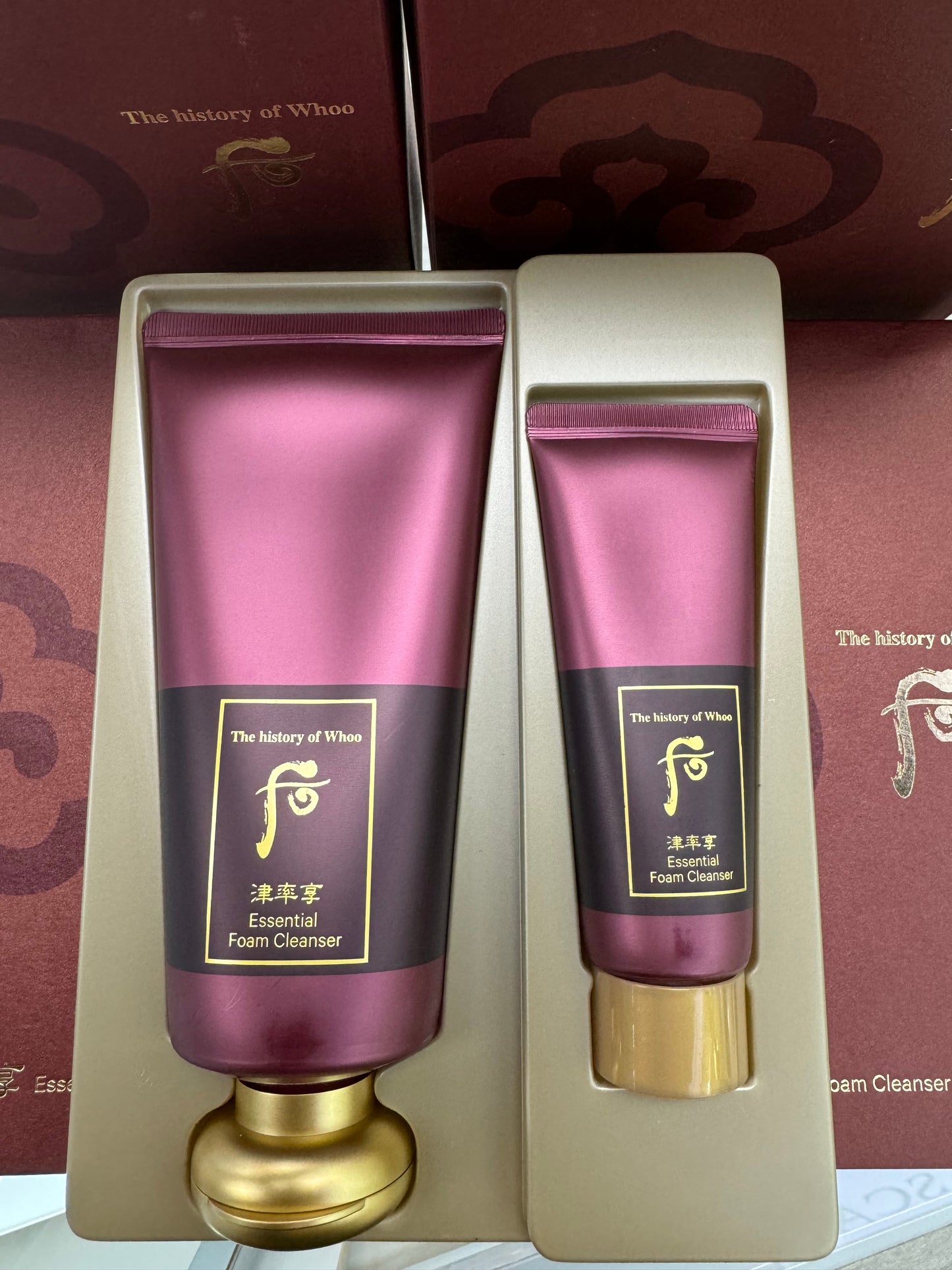 WHOO Essential Foam Cleanser Special Set