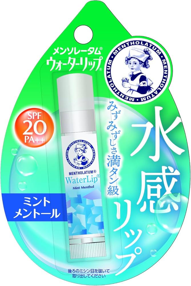 Rohto Mentholatum Water Lip Balm SPF 20 PA++ (Mint Method)