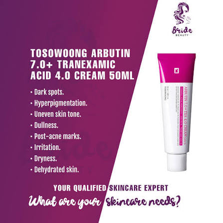 Tosowoong Arbutin 7.0 + TXA 4.0 Cream 50ml