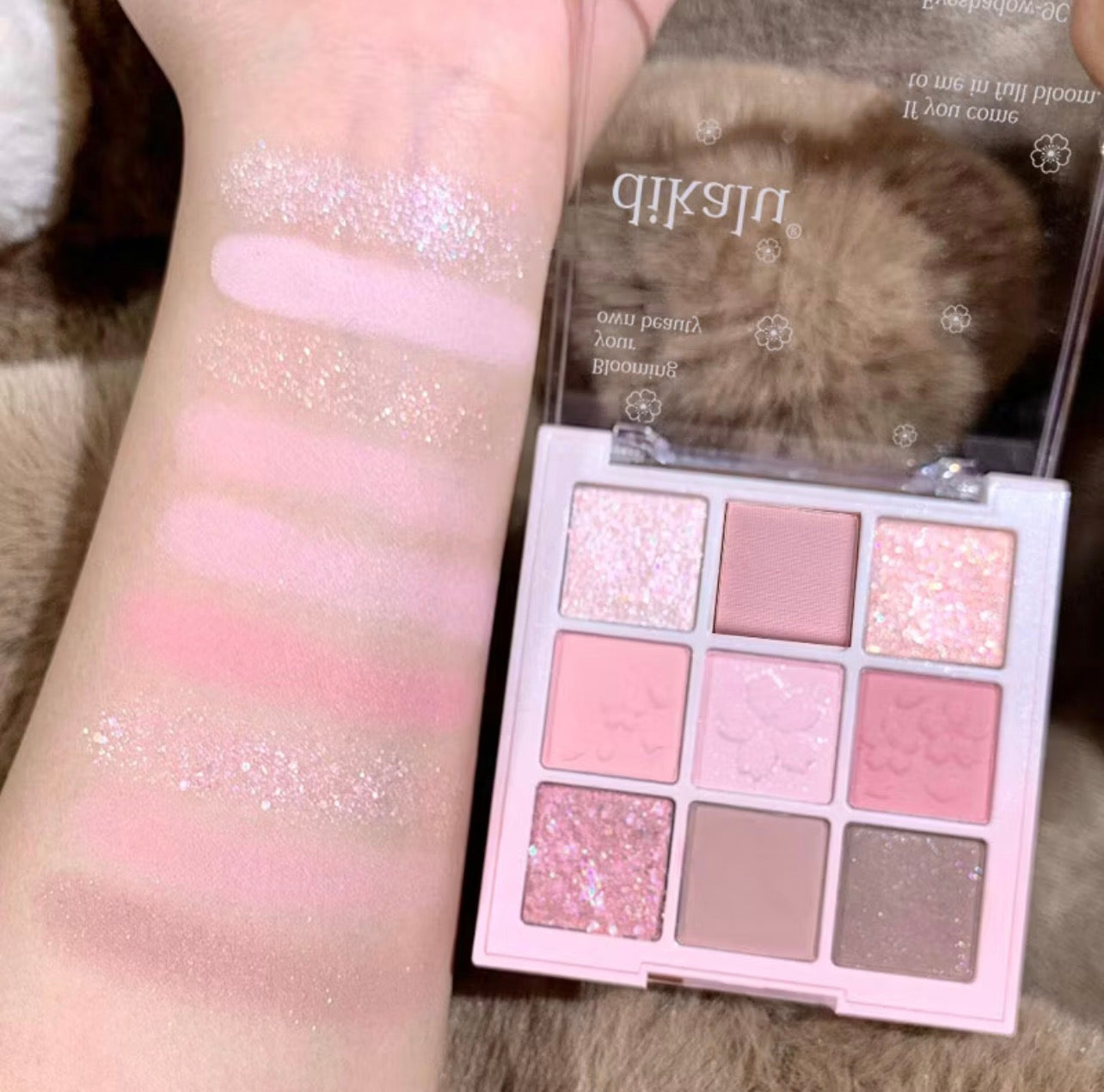 Dikalu Milk tea nine Color Eyeshadow #26