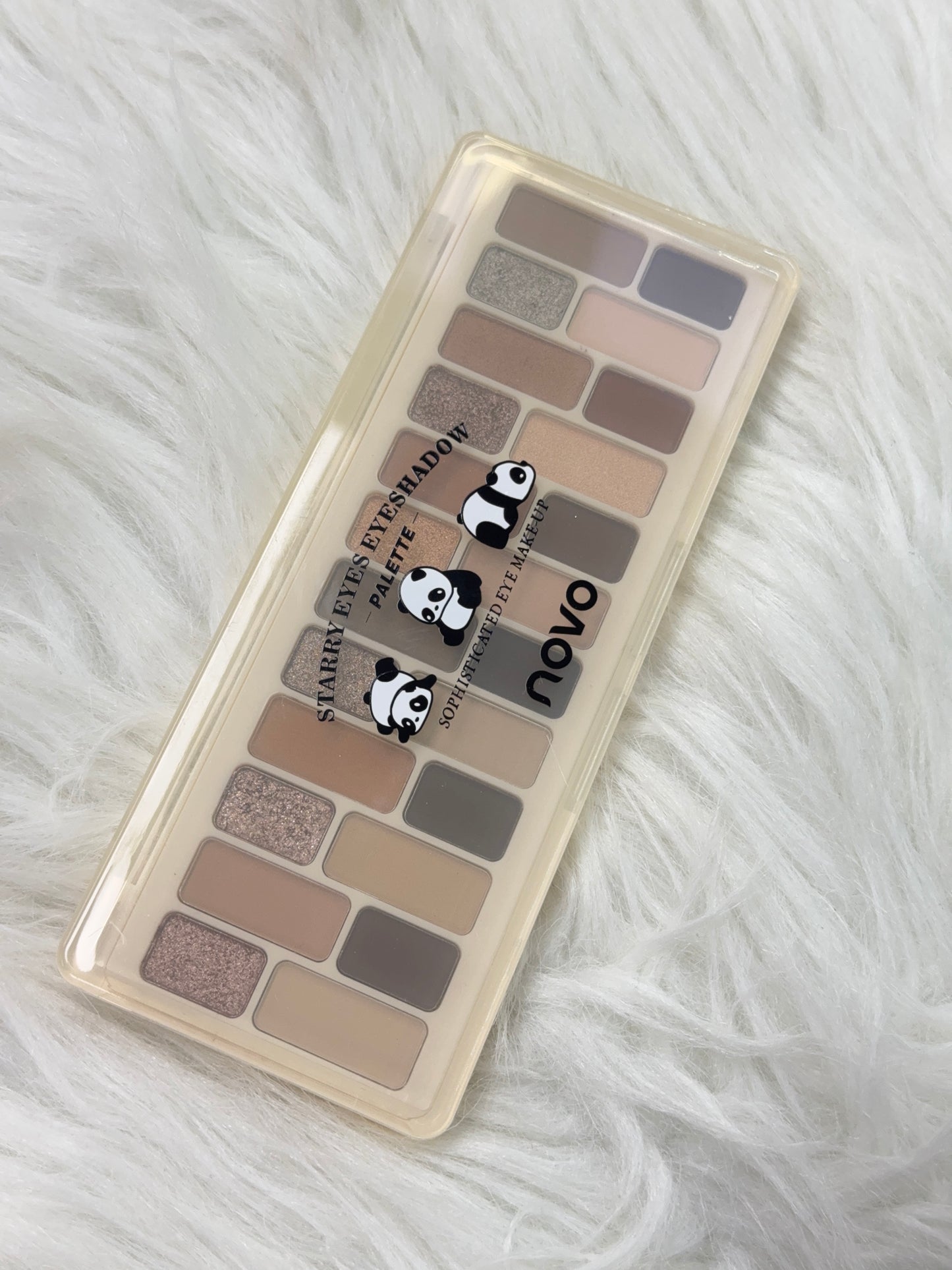 Novo British Afternoon Tea Series 9 Colours Eyeshadow Palette #3 Caramel Milk Tea 9g