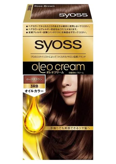 Syoss Oleo Cream Hair Dye 3RB Rose Brown