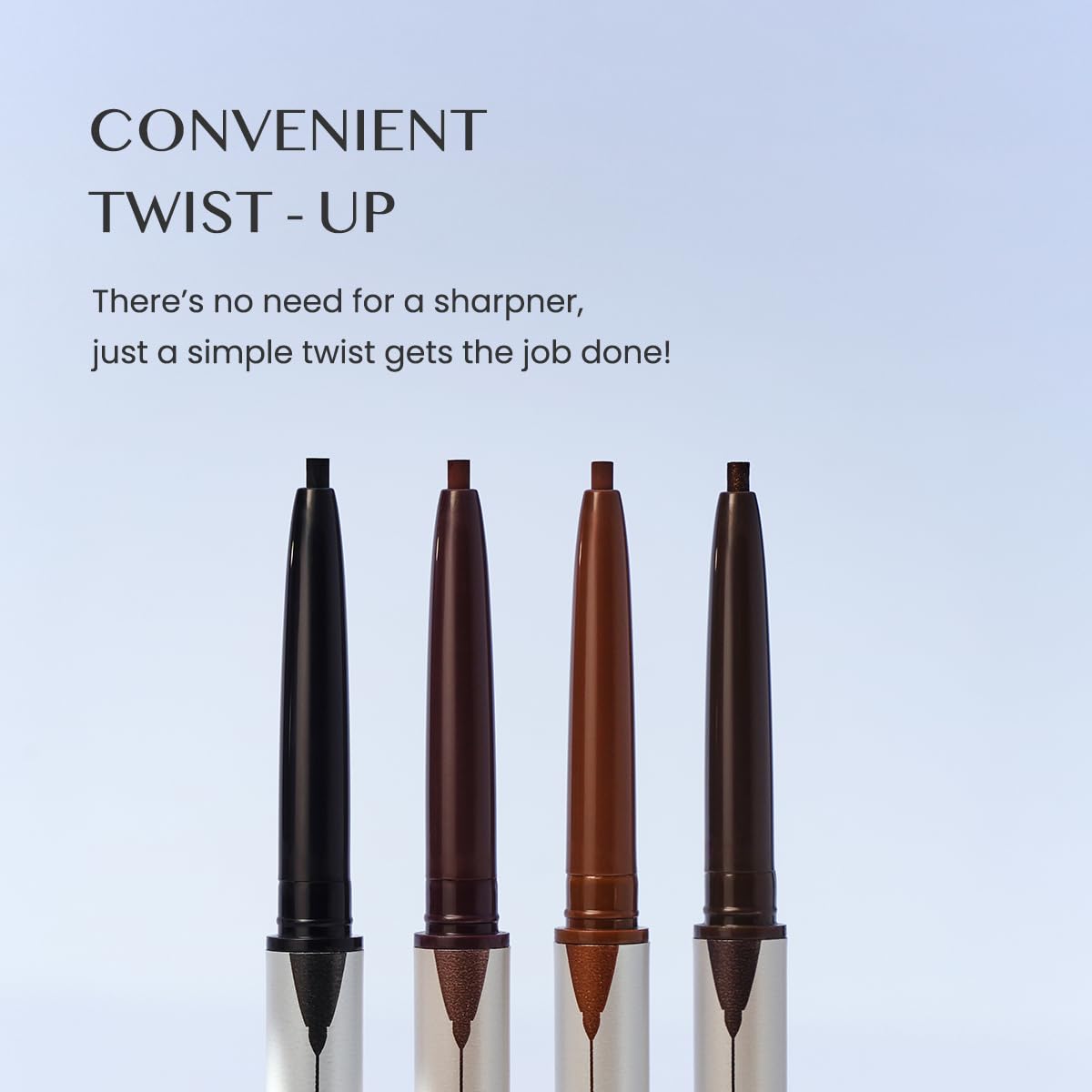 Clio Sharp So Simple Waterproof Pencil Liner #4 Dark Brown