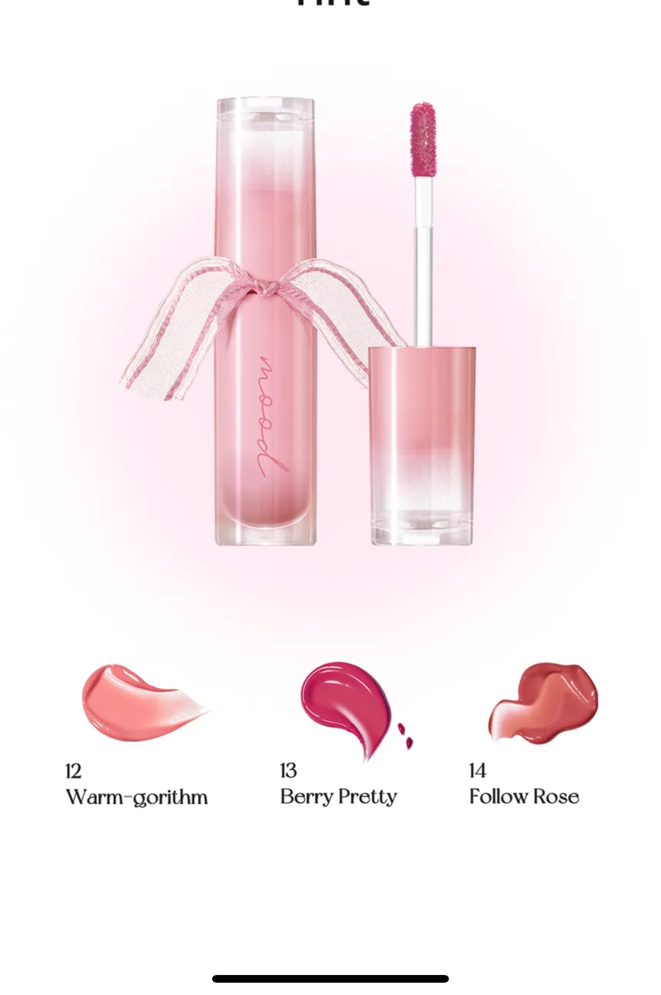 Peripera Ink Mood Glowy Tint 33 Rosy Wish