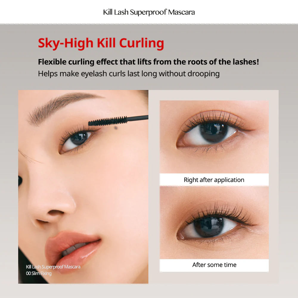 Clio Kill Lash Superproof Mascara, 00 Slim Fixing