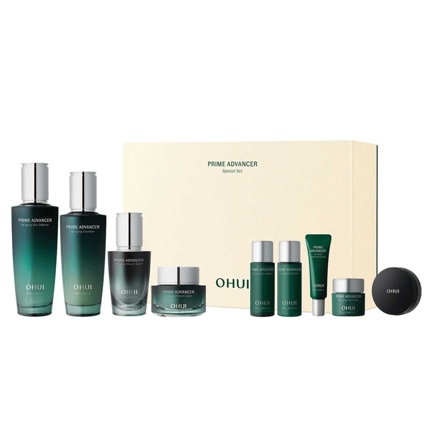 Ohui Prime Anvancer De-Aging 4 pcs Special Set