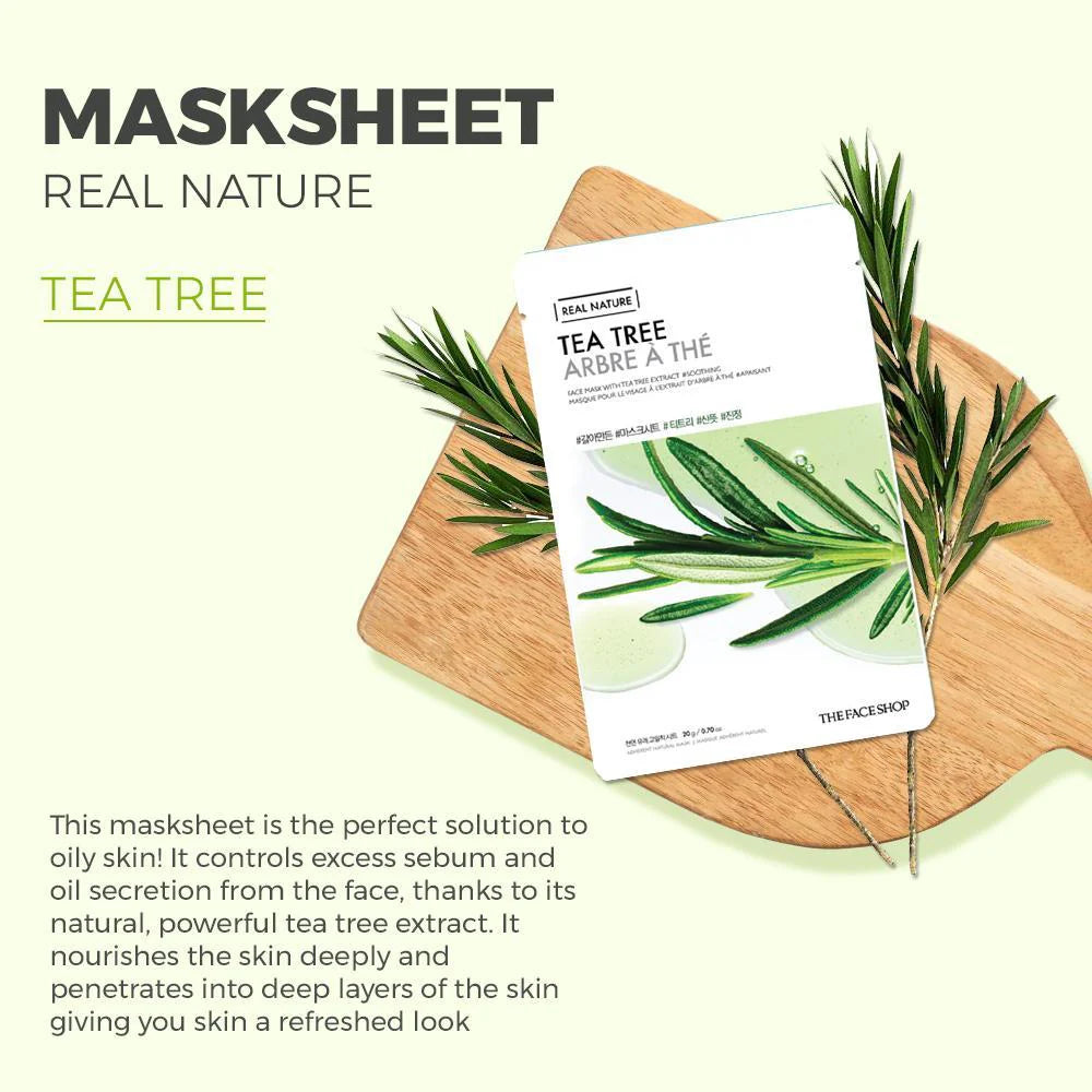 The Face Shop Real Nature Tea Tree Mask