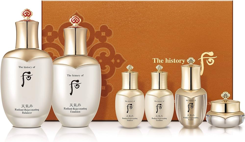 The History of Whoo Cheongidan Radiant Refining 3pcs special set 7pcs ( Buy 1 Get 2 Free)