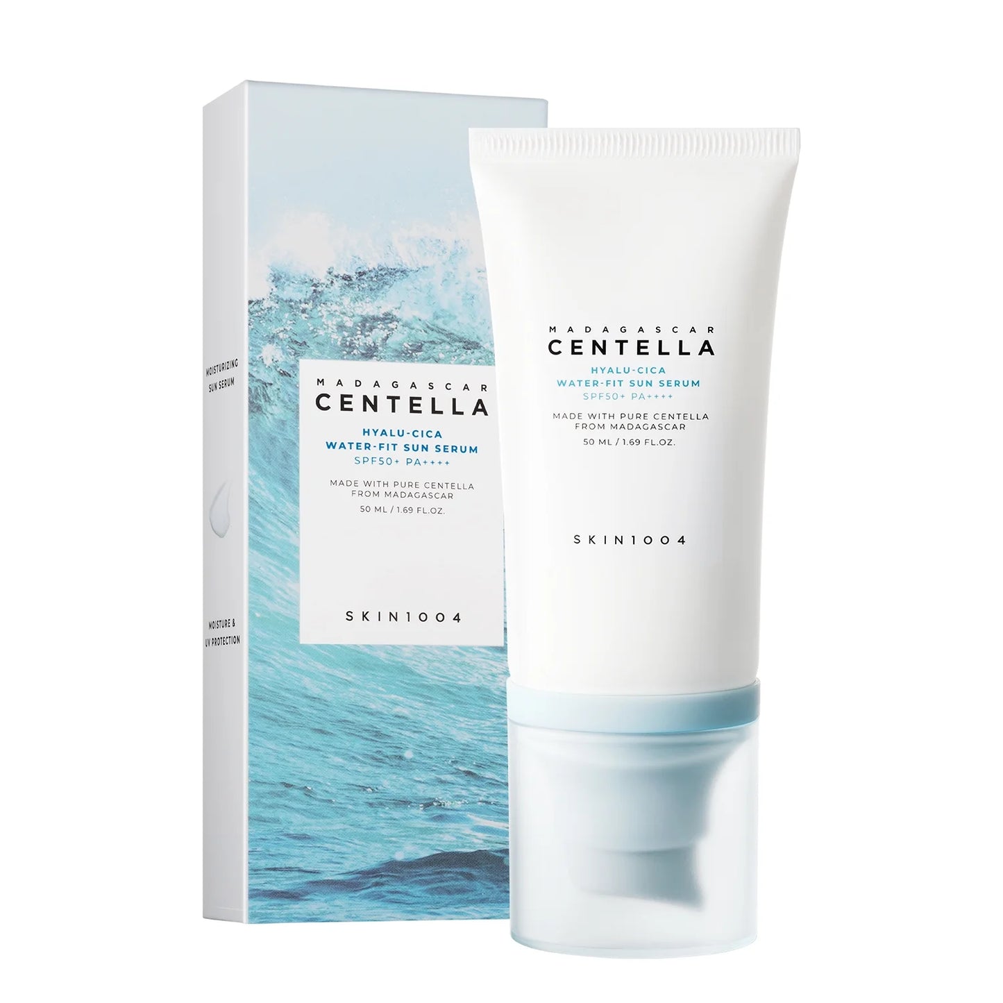 Skin 1004 Madagascar Centella Hyalu-cica Water-fit Sun Serum SPF 50+ PA++++ 50ml