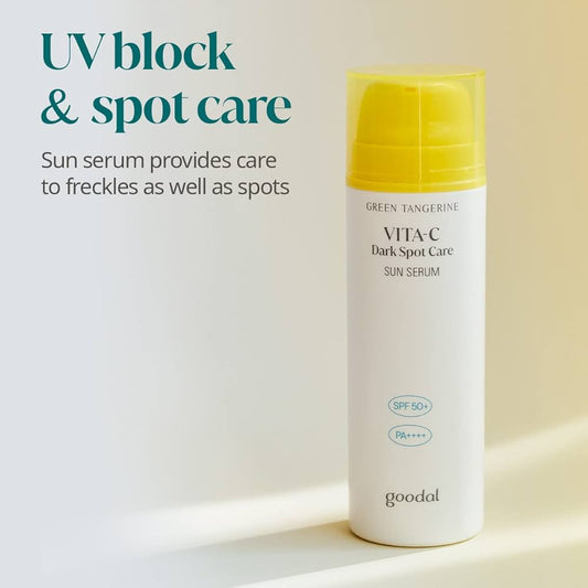 Goodal Green Tangerine Vita C Darks pot Care Sun Serum 50ml