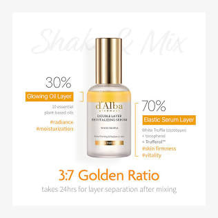 D’Alba Double Layer Revitalizing Serum White Truffle 50ml