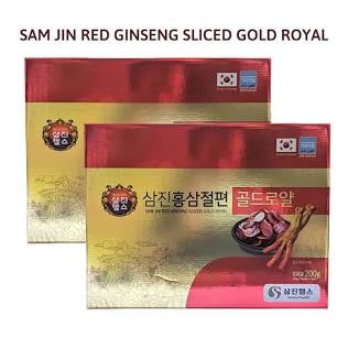 SamjinHealth Sam Jin Red Ginseng Sliced Gold Royal
