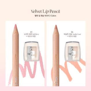 Clio Velvet Lip Pencil #5 Soft Berry 1.45g