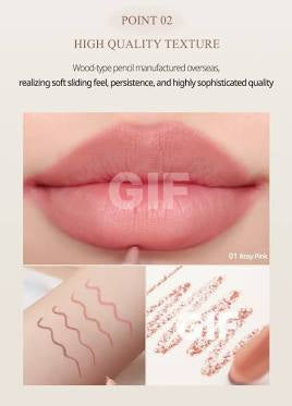 Clio Velvet Lip Pencil #5 Soft Berry 1.45g