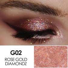 Focallure Glittering Liquid Eyeshadow #G02 Rose Gold Diamondz