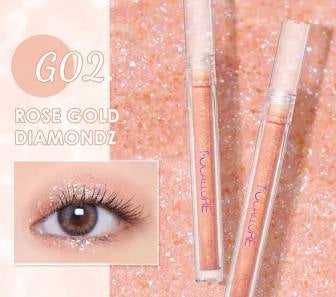 Focallure Glittering Liquid Eyeshadow #G02 Rose Gold Diamondz