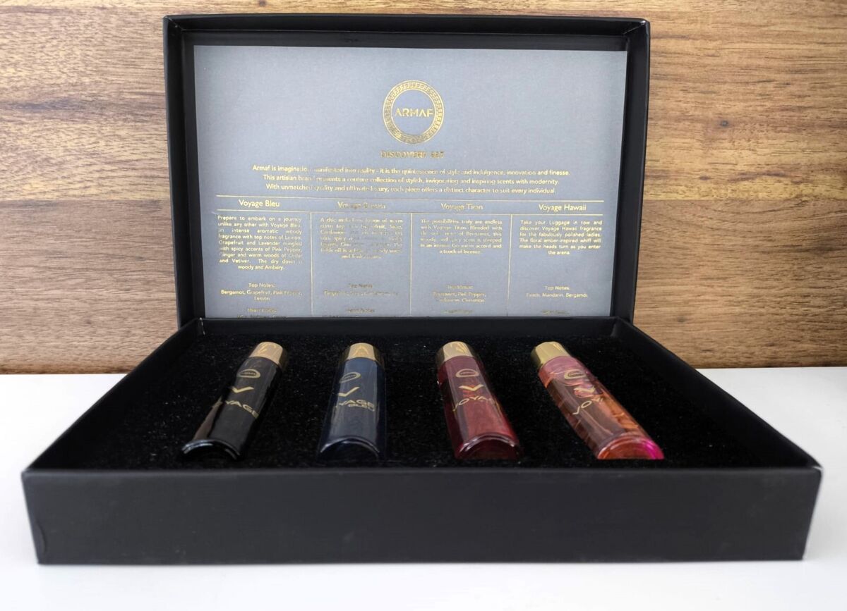 Armaf Voyage giftset 4pcs for men