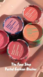 The Face Shop fmgt Pastel Cushion Blusher #1 Peach