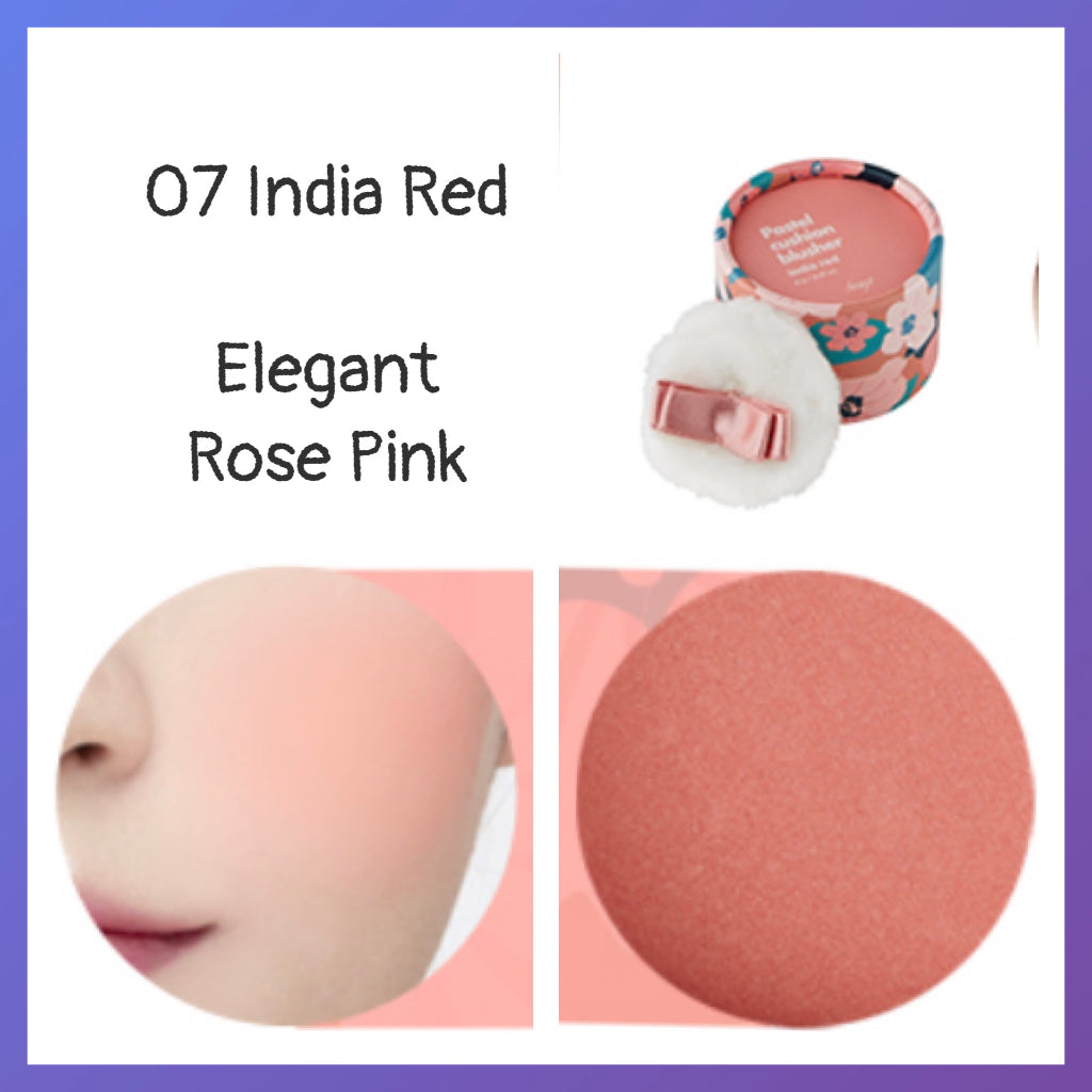 The Face Shop fmgt Pastel Cushion Blusher #7 India Red