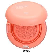 The Face Shop fmgt Moisture Cushion Blush & Highlighter #3 Coral