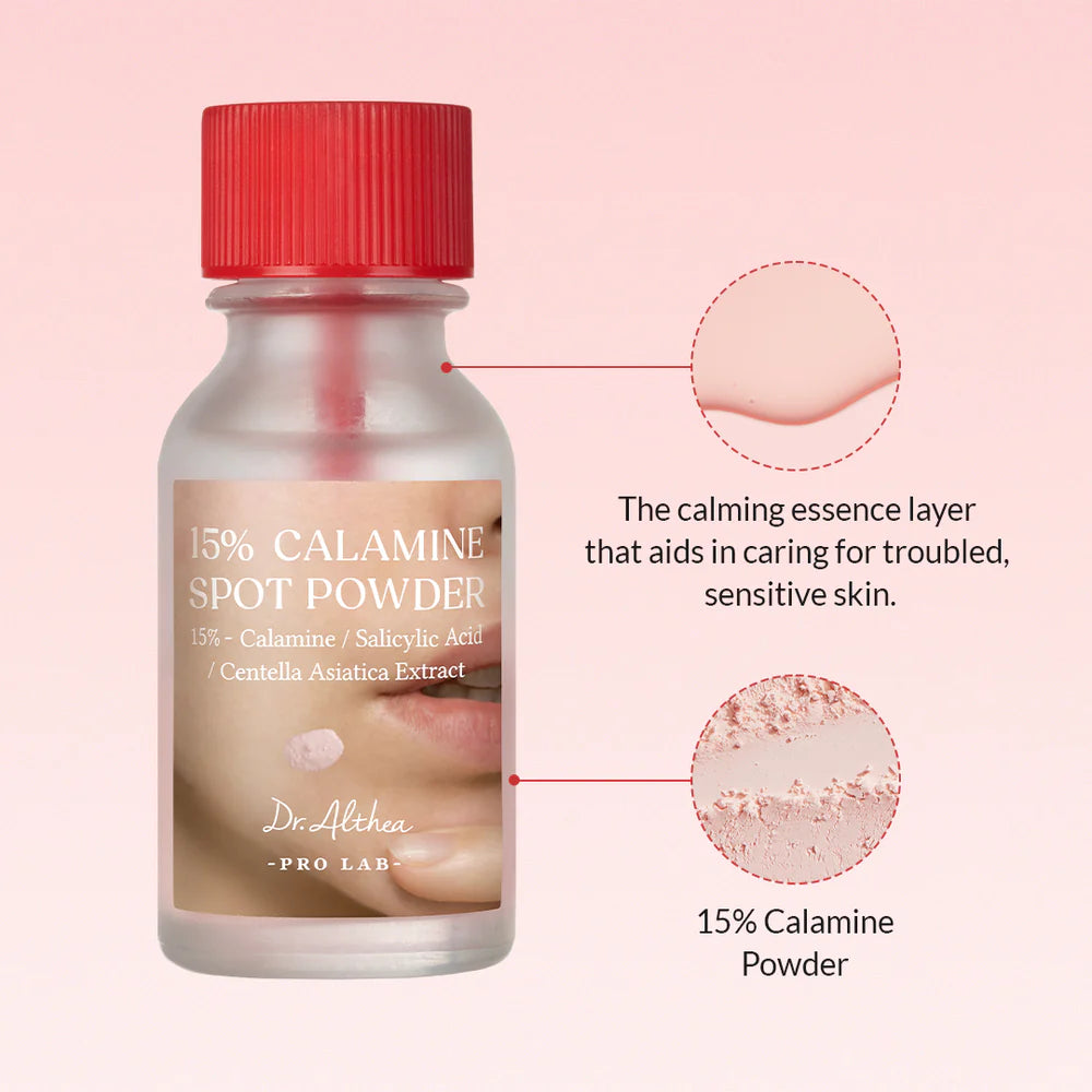 Dr. Althea 15% calamine spot powder 15ml
