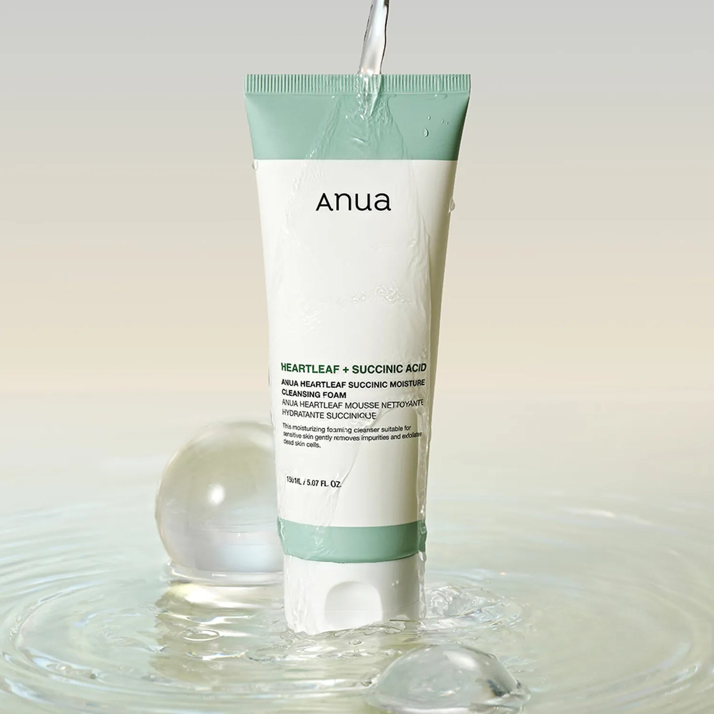 Anua Heartleaf quercetinol pore deep cleansing foam 150ml