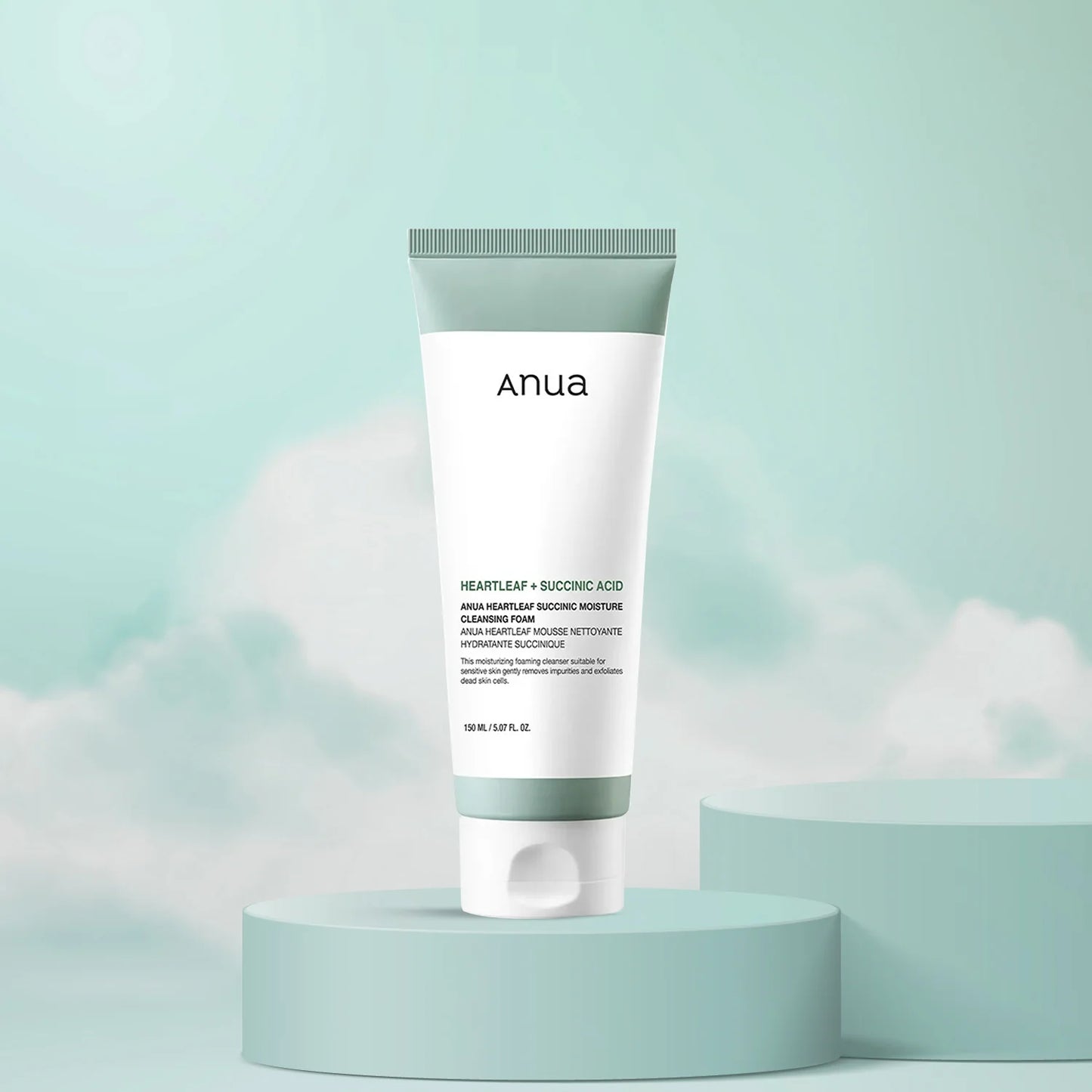Anua Heartleaf quercetinol pore deep cleansing foam 150ml