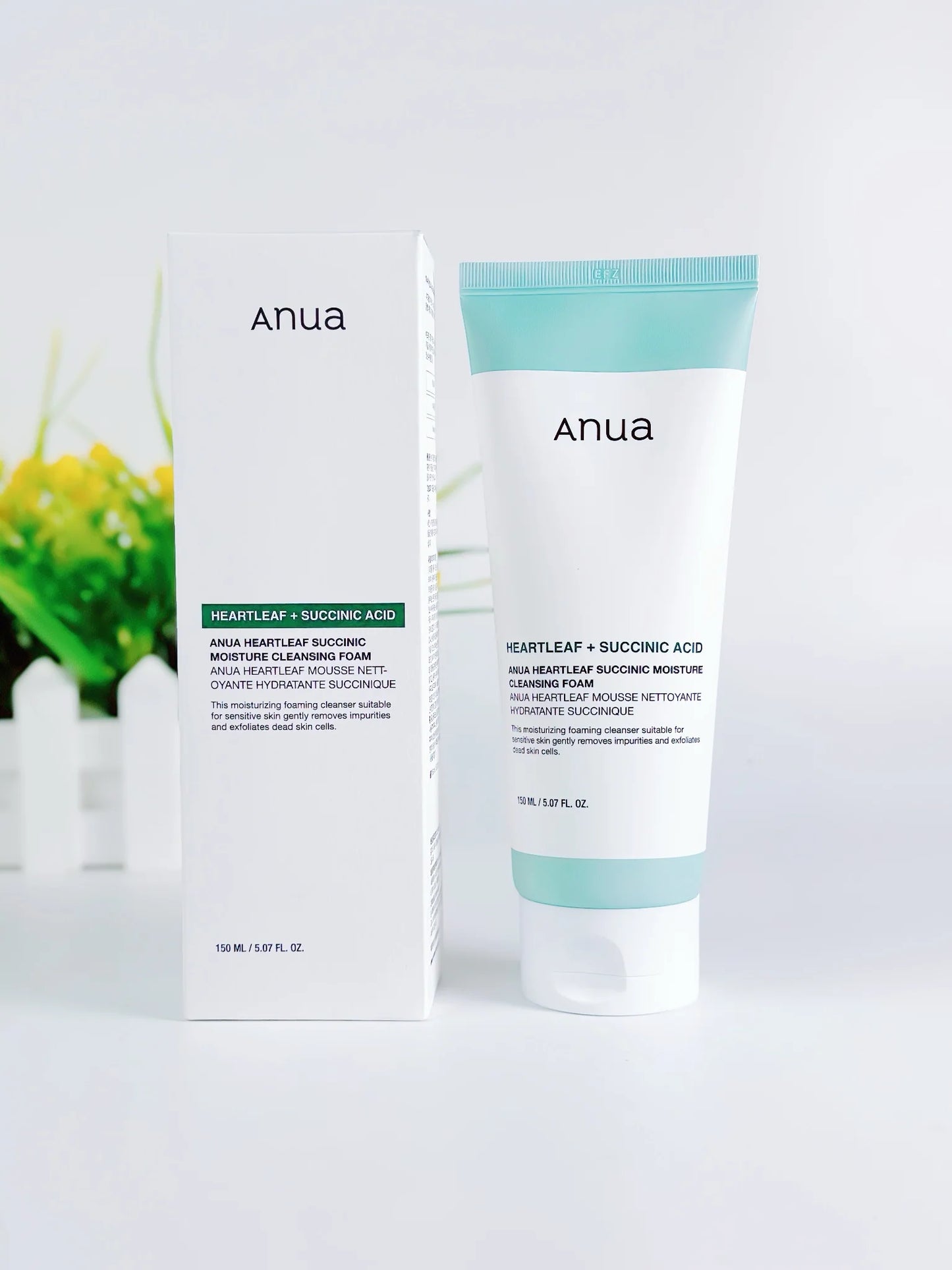 Anua Heartleaf quercetinol pore deep cleansing foam 150ml