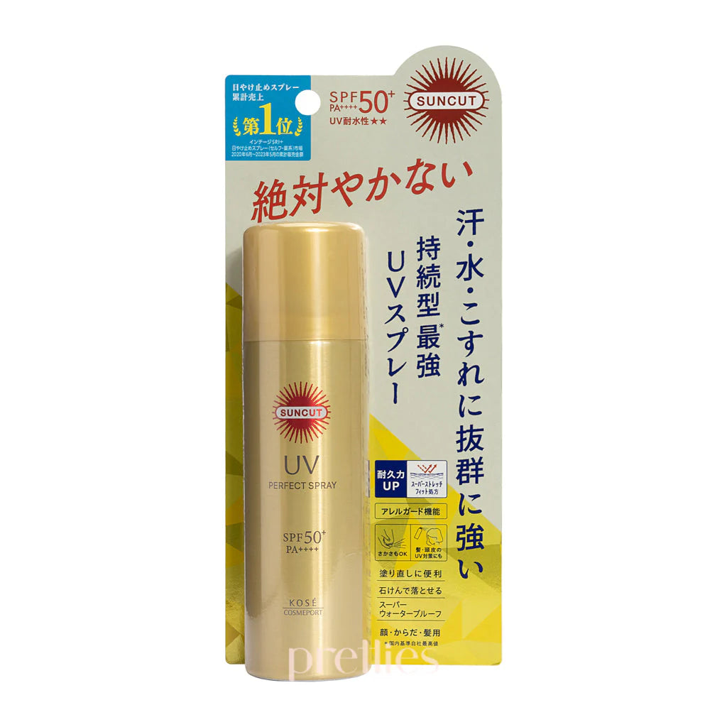Kose Suncut UV Protect Spray Super Waterproof SPF 50+ PA++++ 60g