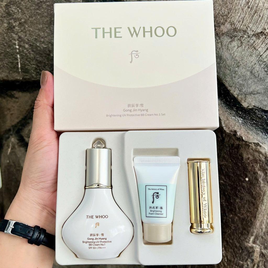 The Whoo Gong Jin Hyang Brightening UV Protective BB Cream No.1 Set