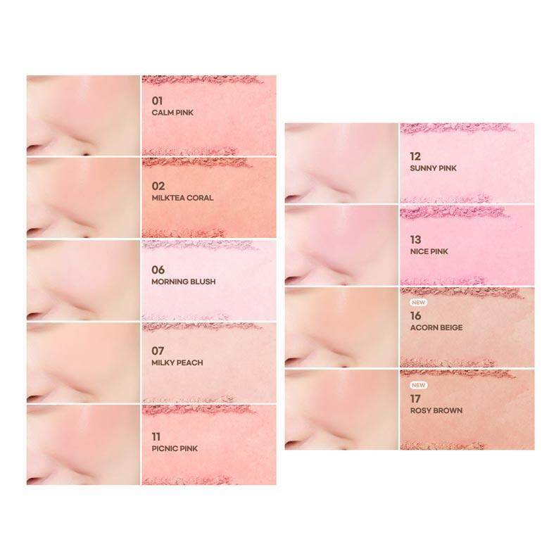 Peripera pure blushed sunshine cheek #01