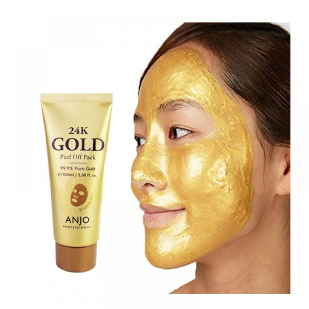 Anjo Professional 24k Gold Peel Off Pack 100ml