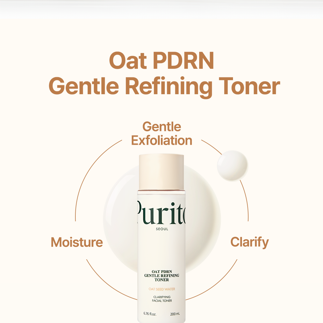 Purito Seoul Oat PDRN Gentle Refining Toner 200ml