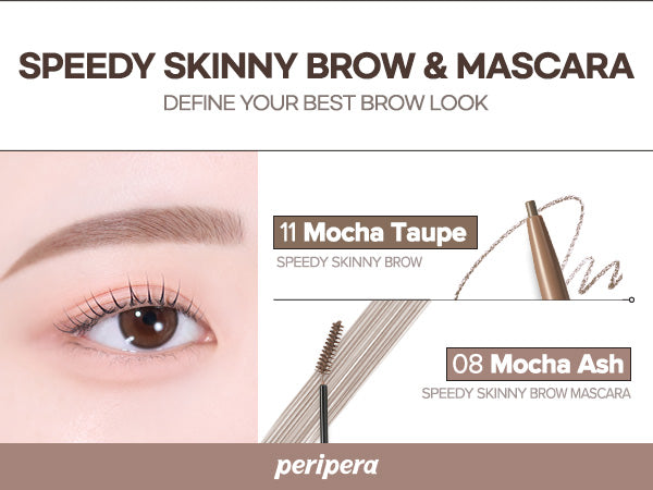 Peripera Speedy Skinny Brow #11 Mocha Taupe