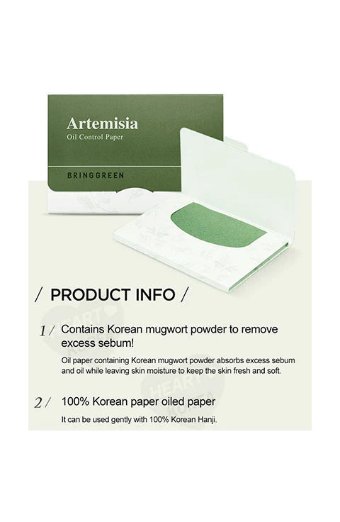 Bring Green Artemisia Oil Control Paper