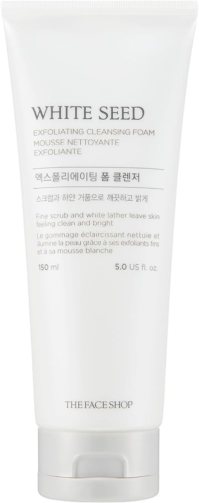 The Face Shop White Seed Exfoliating Cleansing Foam 150ml