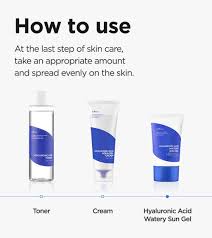 Isntree Hyaluronic Acid Watery Sun Gel SPF 50+ PA++++ 50ml Twin Pack