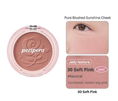 Peripera Pure Blushed Sunshine Cheek #30 Solf Pink