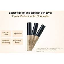 The Saem cover perfection tip concealer #01 (clear beige)