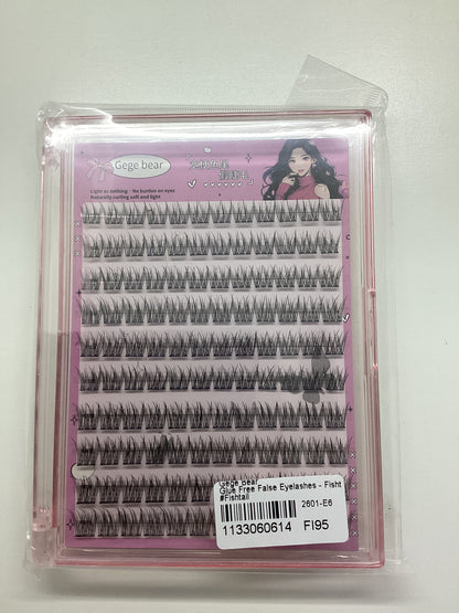 Gege Bear Glue Free False Eyelases # Fishtail