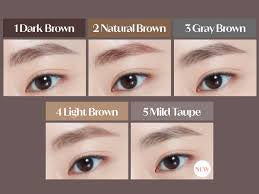 Etude Bare Edge Slim Brow Pencil #1 Dark Brown