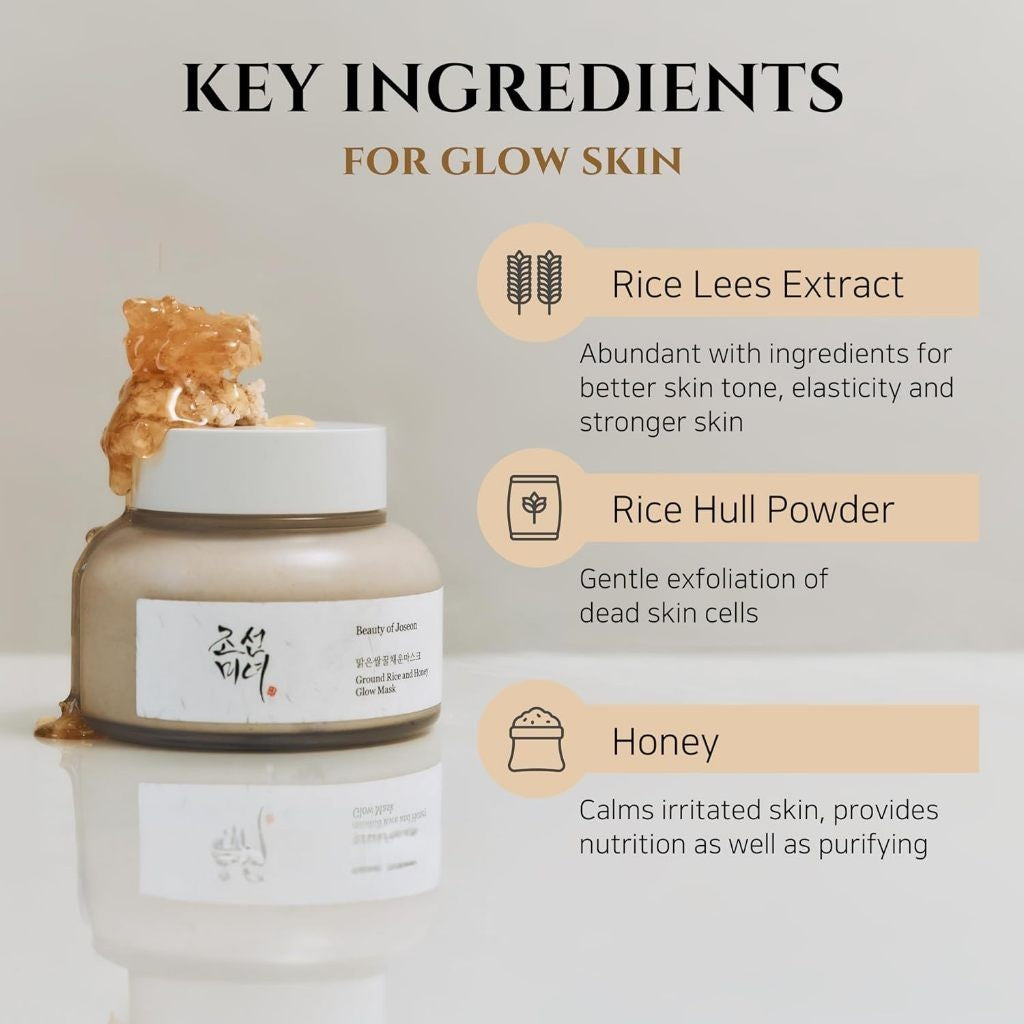 Ground Rice and Honey Glow Mask