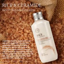 The face shop Rice ceramide moisturizing emulsion 150ml