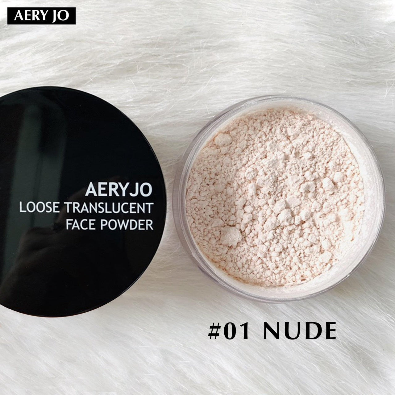 Aery Jo Loose Translucent Face Powder # 1 Nude