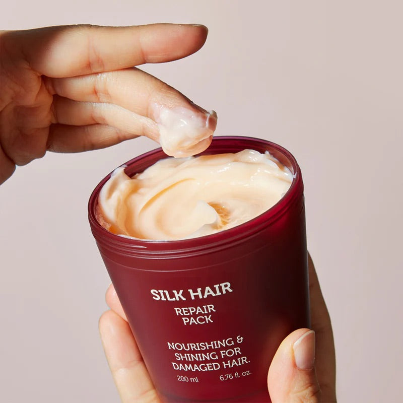 Silk Hair Repair Pack For Damaged Hair