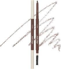 Etude Bare Edge Slim Brow Pencil #1 Dark Brown